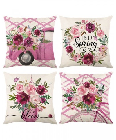 Funda de almohada de flores...